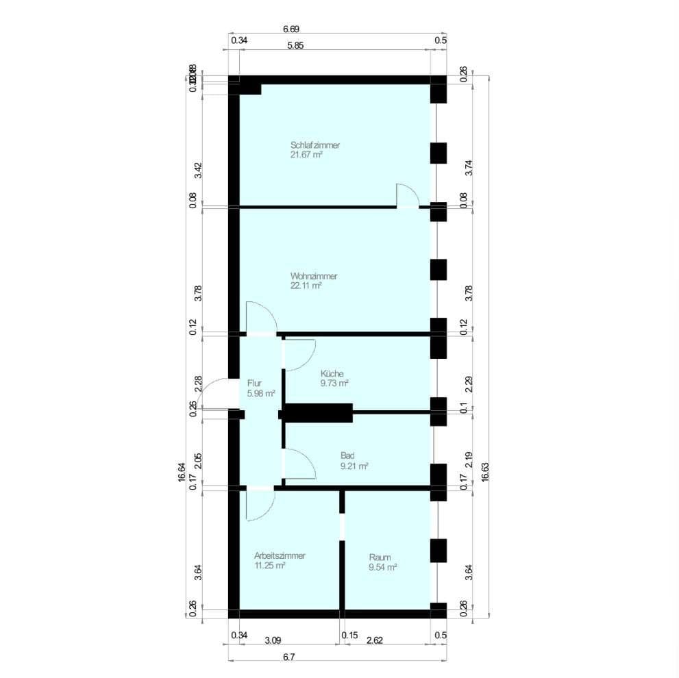 Prodej bytu 4+1 90 m², Guineastraße 38, Berlin, Berlín Prodej bytu 4+1 90 m², Guineastraße 38, Berlin, Berlín