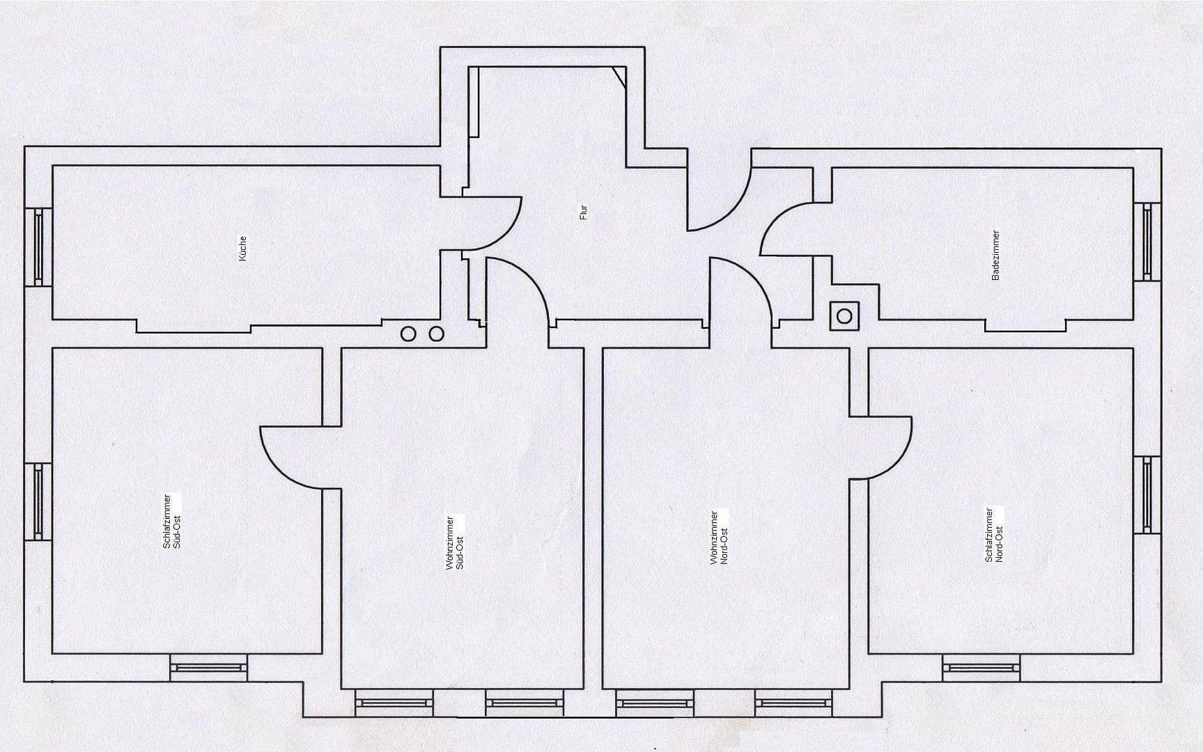 Pronájem bytu 4+1 104 m², Rabenauer Strasse 8, Dresden, Sasko Pronájem bytu 4+1 104 m², Rabenauer Strasse 8, Dresden, Sasko
