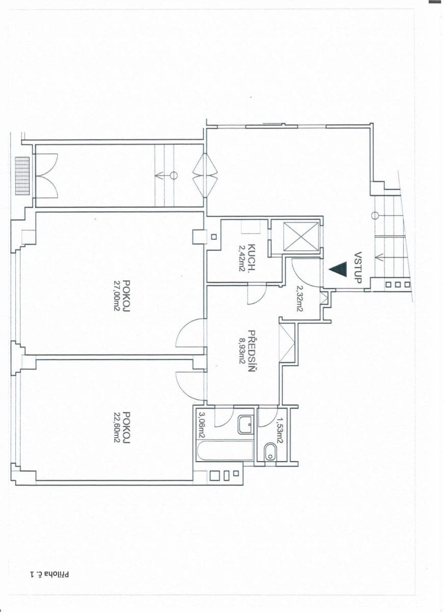 Pronájem bytu 2+kk 68 m², Puškinovo náměstí, Praha, Praha Pronájem bytu 2+kk 68 m², Puškinovo náměstí, Praha, Praha