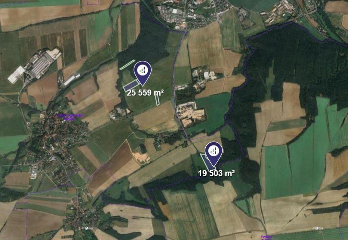 Prodej pozemku 45.062 m², Lubná, Středočeský kraj Prodej pozemku 45.062 m², Lubná, Středočeský kraj