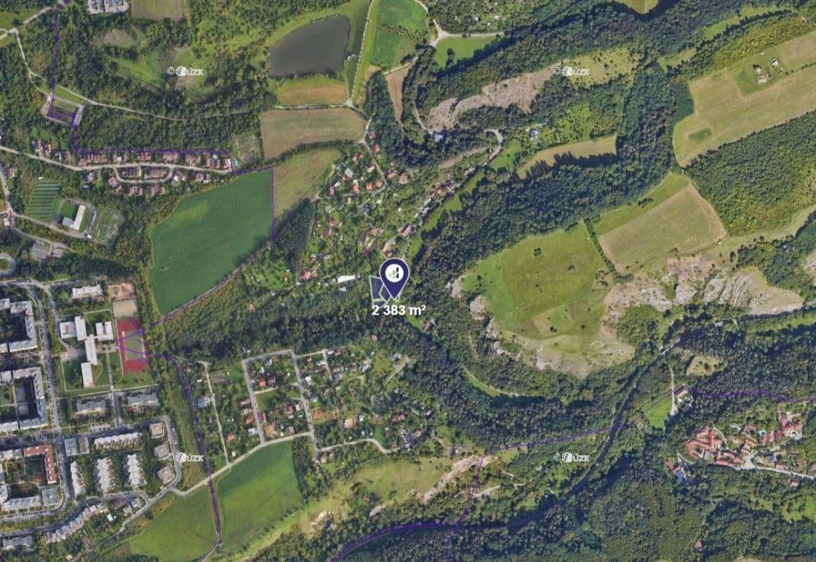 Prodej pozemku 2.383 m², Praha, Praha Prodej pozemku 2.383 m², Praha, Praha