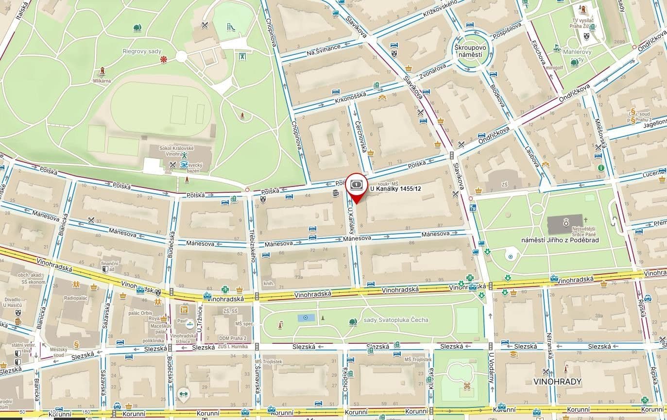 Pronájem bytu 3+kk 72 m², U Kanálky, Praha, Praha Pronájem bytu 3+kk 72 m², U Kanálky, Praha, Praha