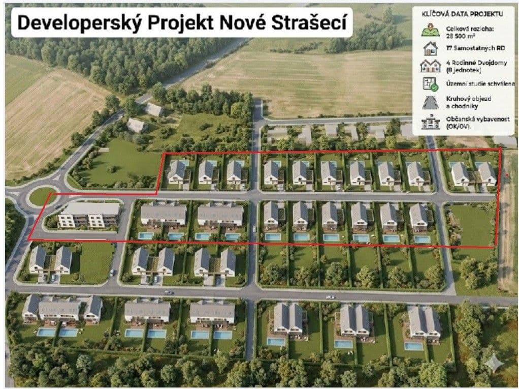 Prodej pozemku 28.500 m², Nádražní, Nové Strašecí, Středočeský kraj Prodej pozemku 28.500 m², Nádražní, Nové Strašecí, Středočeský kraj