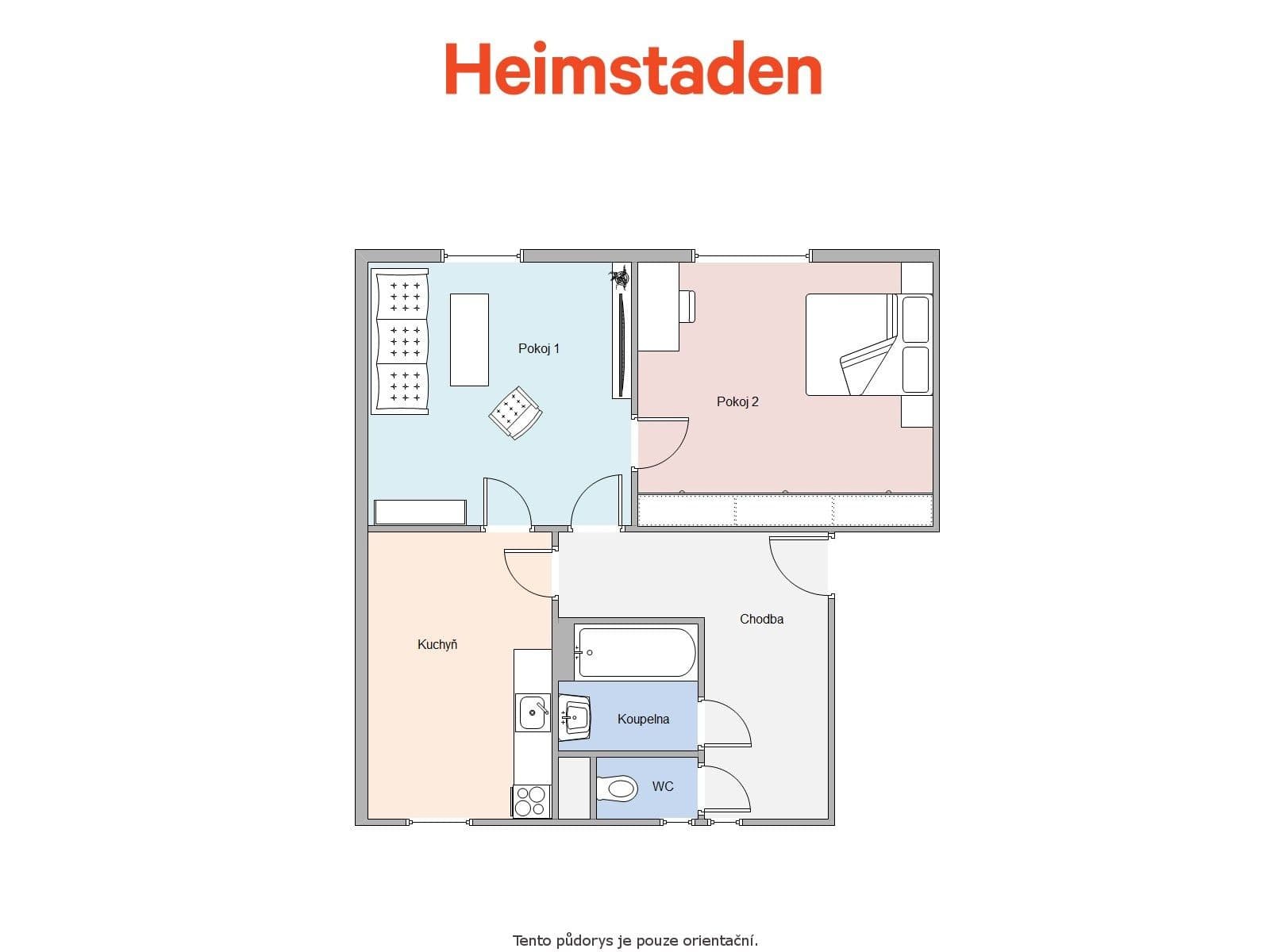 Pronájem bytu 2+1 52 m², Purkyňova, Havířov, Moravskoslezský kraj Pronájem bytu 2+1 52 m², Purkyňova, Havířov, Moravskoslezský kraj