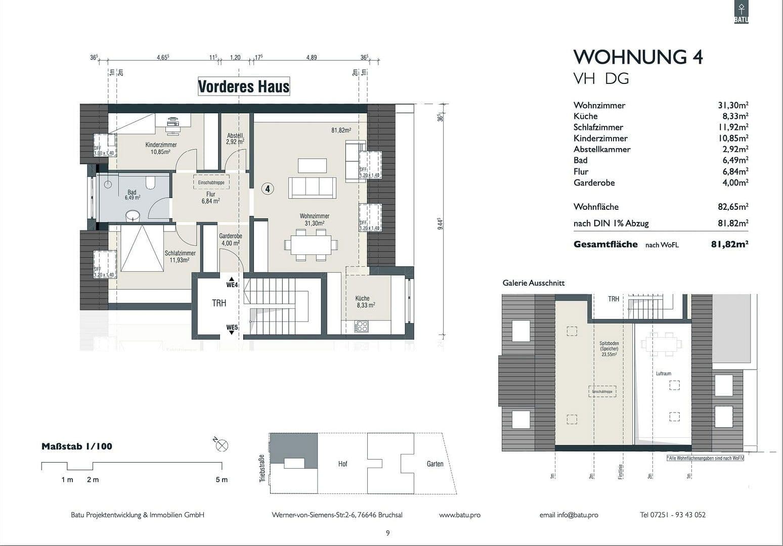 Pronájem bytu 4+1 105 m², Triebstraße 8, Waghäusel, Bádensko-Württembersko Pronájem bytu 4+1 105 m², Triebstraße 8, Waghäusel, Bádensko-Württembersko