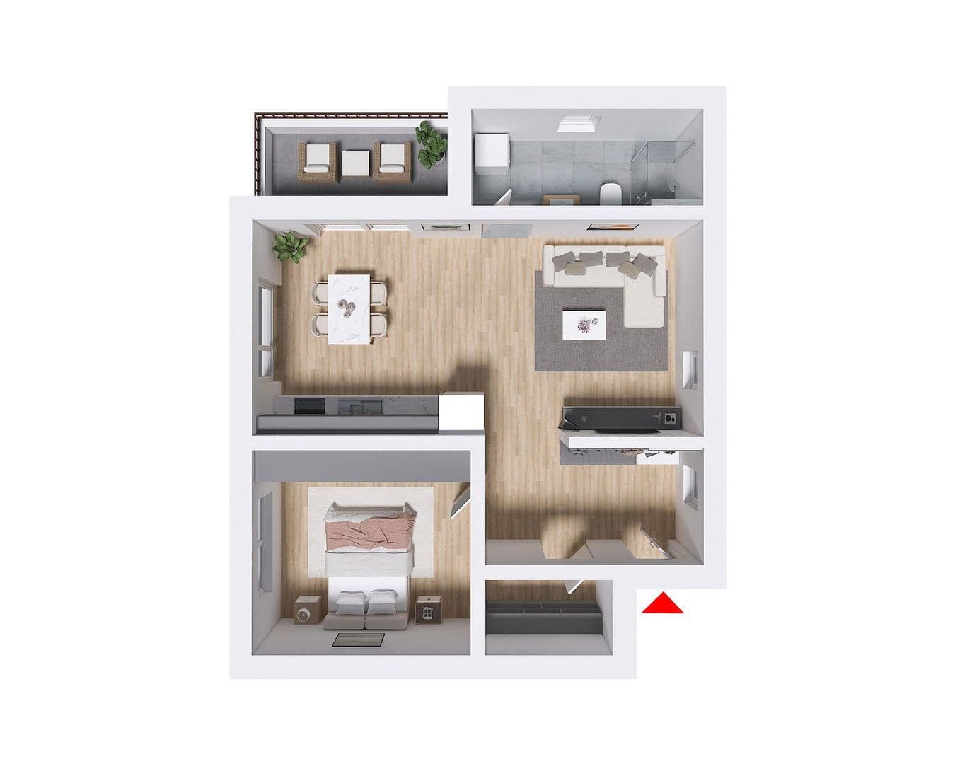 Prodej bytu 3+1 72 m², Auerbach, Bavorsko Prodej bytu 3+1 72 m², Auerbach, Bavorsko