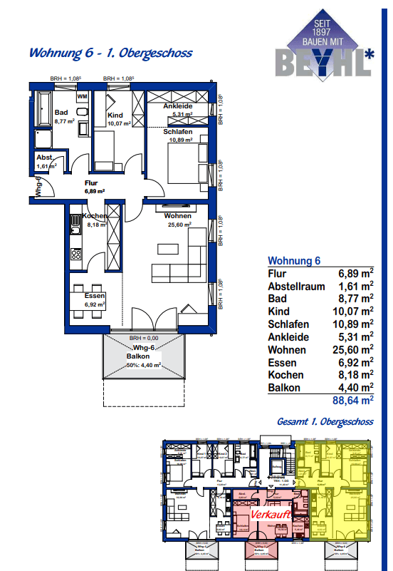 Prodej bytu 3+1 92 m², Bahnhofsplatz 4a, Gunzenhausen, Bavorsko Prodej bytu 3+1 92 m², Bahnhofsplatz 4a, Gunzenhausen, Bavorsko