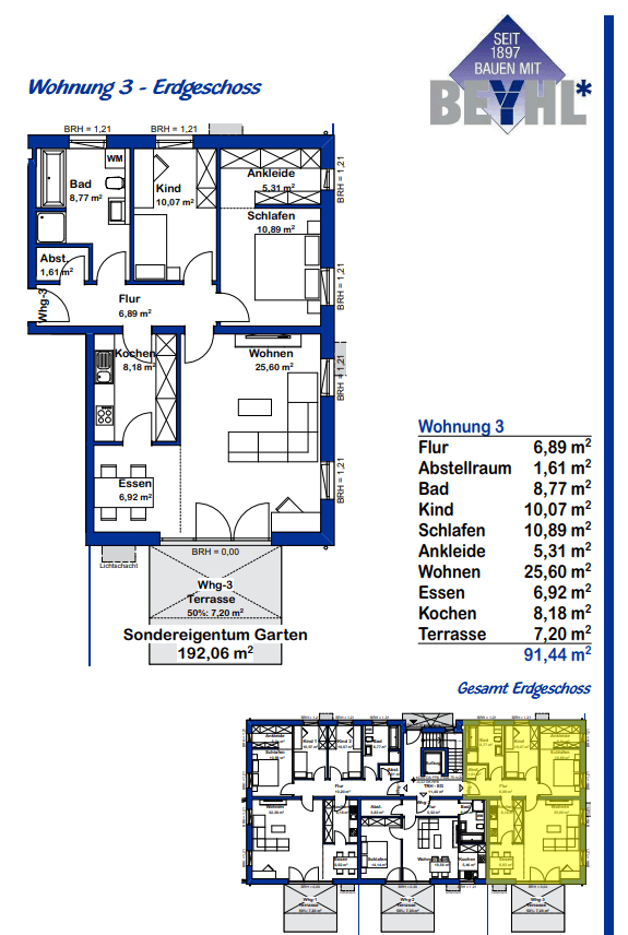 Prodej bytu 3+1 92 m², Bahnhofsplatz 4a, Gunzenhausen, Bavorsko Prodej bytu 3+1 92 m², Bahnhofsplatz 4a, Gunzenhausen, Bavorsko
