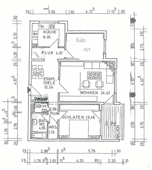 Prodej bytu 3+kk 90 m², Theodor-Heuss-Str. 1, Markdorf, Bádensko-Württembersko Prodej bytu 3+kk 90 m², Theodor-Heuss-Str. 1, Markdorf, Bádensko-Württembersko