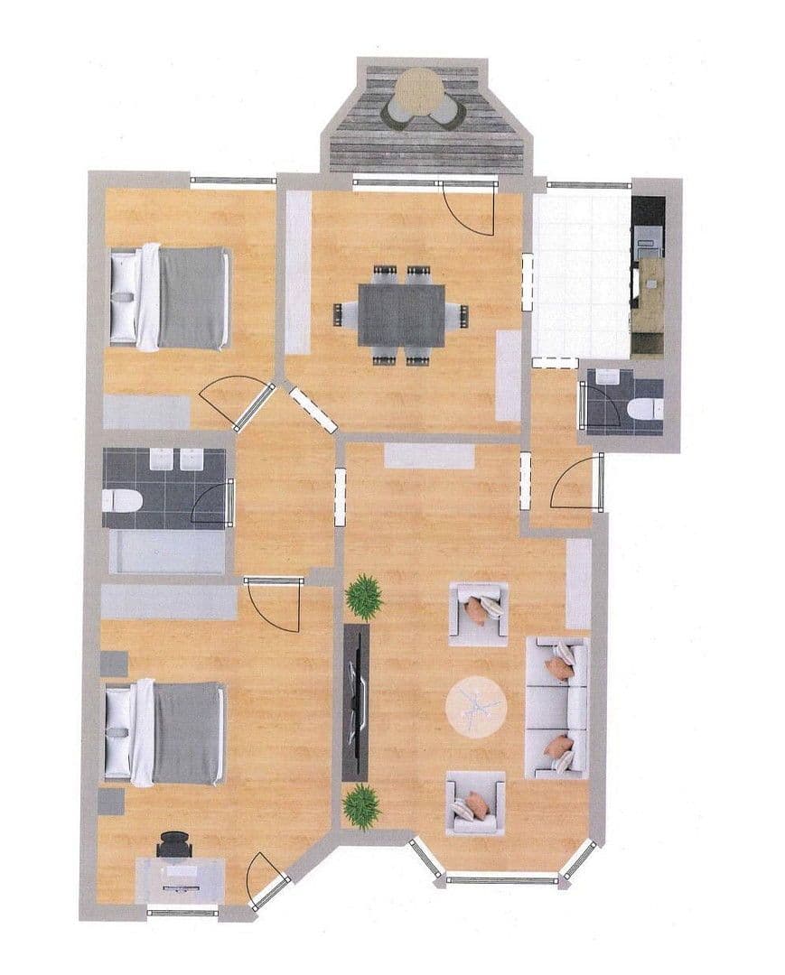 Pronájem bytu 4+1 107 m², Übach-Palenberg, Severní Porýní-Vestfálsko Pronájem bytu 4+1 107 m², Übach-Palenberg, Severní Porýní-Vestfálsko