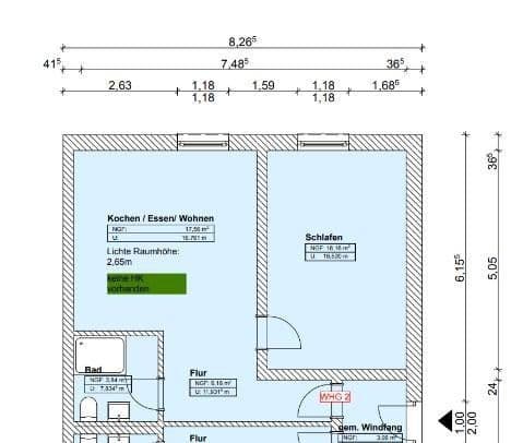 Pronájem bytu 2+1 43 m², Fränkisch-Crumbach, Hessen Pronájem bytu 2+1 43 m², Fränkisch-Crumbach, Hessen