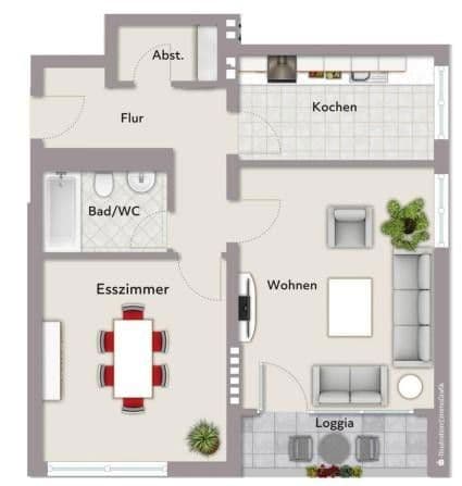Pronájem bytu 2+1 59 m², Horstmarerstraße 13, Dortmund, Severní Porýní-Vestfálsko Pronájem bytu 2+1 59 m², Horstmarerstraße 13, Dortmund, Severní Porýní-Vestfálsko