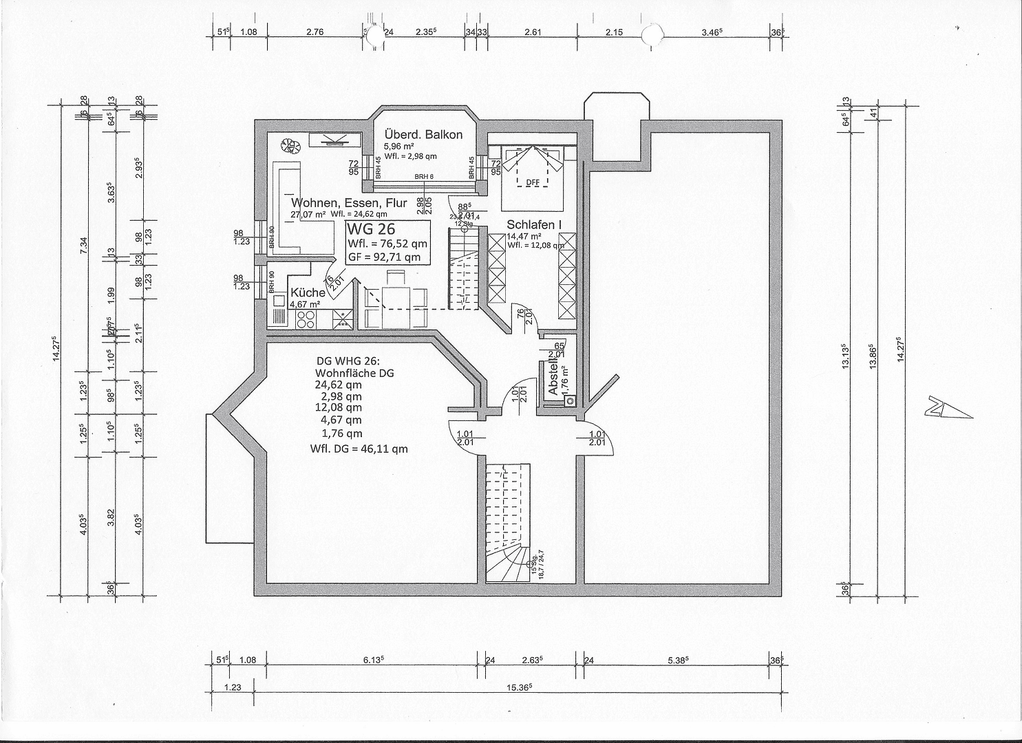 Prodej bytu 3+kk 76 m², In der Breite 15, Erkheim, Bavorsko Prodej bytu 3+kk 76 m², In der Breite 15, Erkheim, Bavorsko