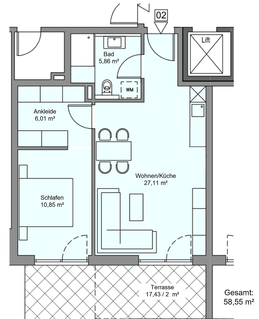 Pronájem bytu 2+1 58 m², Schlüsselbergstraße 2, Mühldorf a. Inn, Bavorsko Pronájem bytu 2+1 58 m², Schlüsselbergstraße 2, Mühldorf a. Inn, Bavorsko