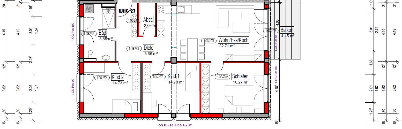 Pronájem bytu 4+1 103 m², Meisterstr. 19, Balingen, Bádensko-Württembersko Pronájem bytu 4+1 103 m², Meisterstr. 19, Balingen, Bádensko-Württembersko