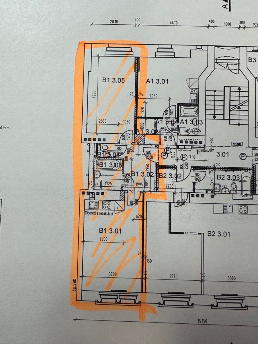 Pronájem bytu 2+kk 55 m², Čestmírova, Praha, Praha Pronájem bytu 2+kk 55 m², Čestmírova, Praha, Praha