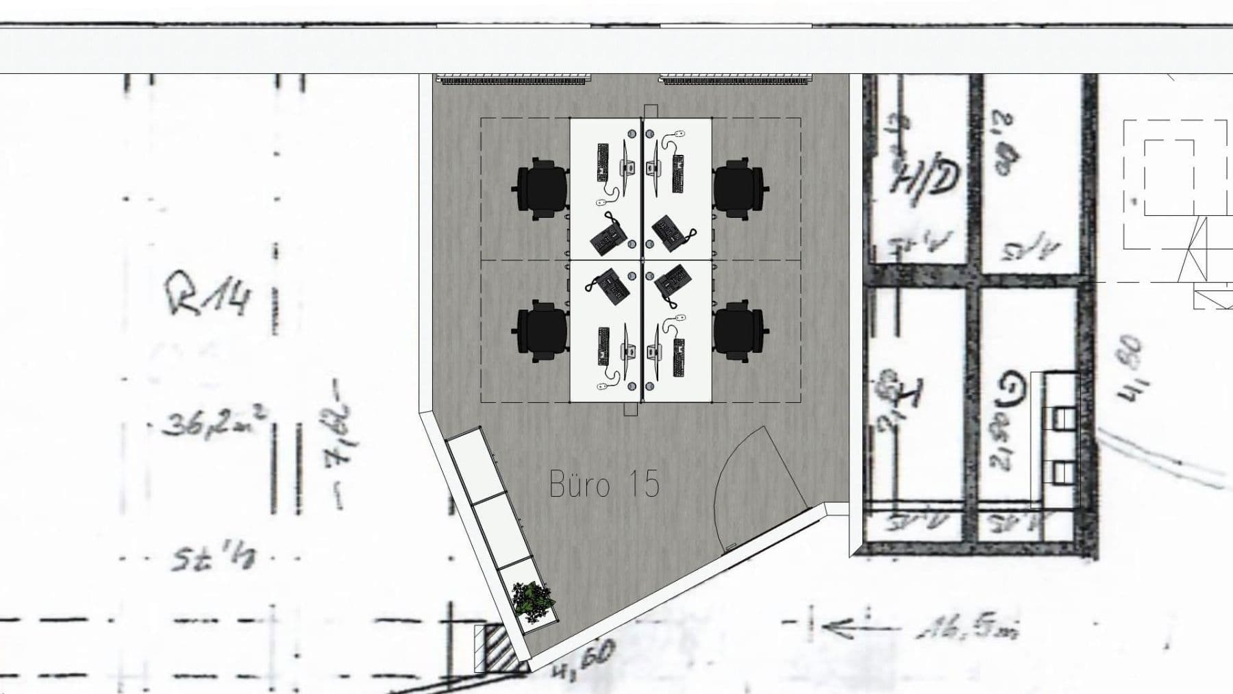 Pronájem kanceláře 66 m², Giesensdorfer Str. 29, Berlin, Berlín Pronájem kanceláře 66 m², Giesensdorfer Str. 29, Berlin, Berlín