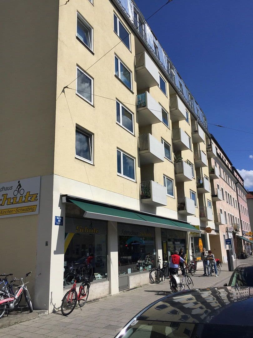 Pronájem bytu 1+kk 36 m², Belgradstr. 66, München, Bavorsko Pronájem bytu 1+kk 36 m², Belgradstr. 66, München, Bavorsko