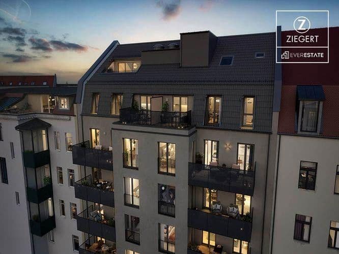 Pronájem bytu 1+1 23 m², Comeniusstrasse 22, Leipzig, Sasko Pronájem bytu 1+1 23 m², Comeniusstrasse 22, Leipzig, Sasko