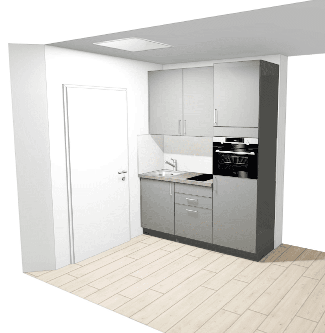 Pronájem bytu 1+1 23 m², Comeniusstrasse 22, Leipzig, Sasko Pronájem bytu 1+1 23 m², Comeniusstrasse 22, Leipzig, Sasko