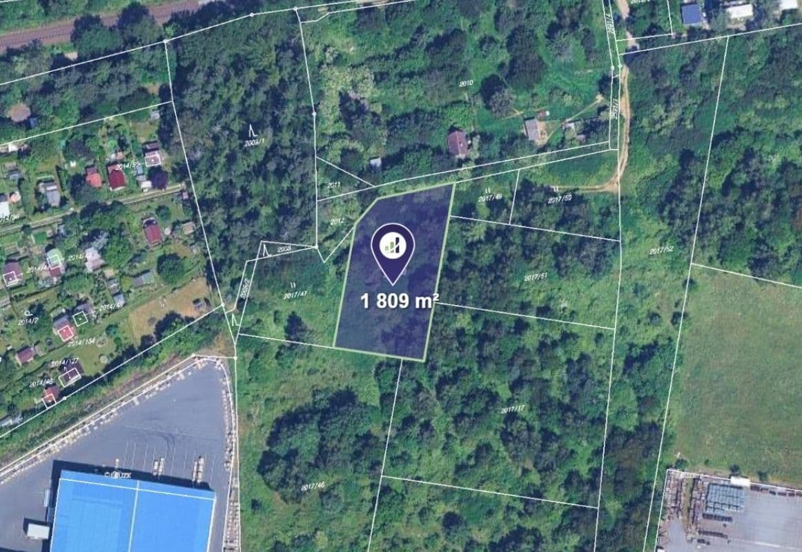 Prodej pozemku 1.809 m², Plzeň, Plzeňský kraj Prodej pozemku 1.809 m², Plzeň, Plzeňský kraj