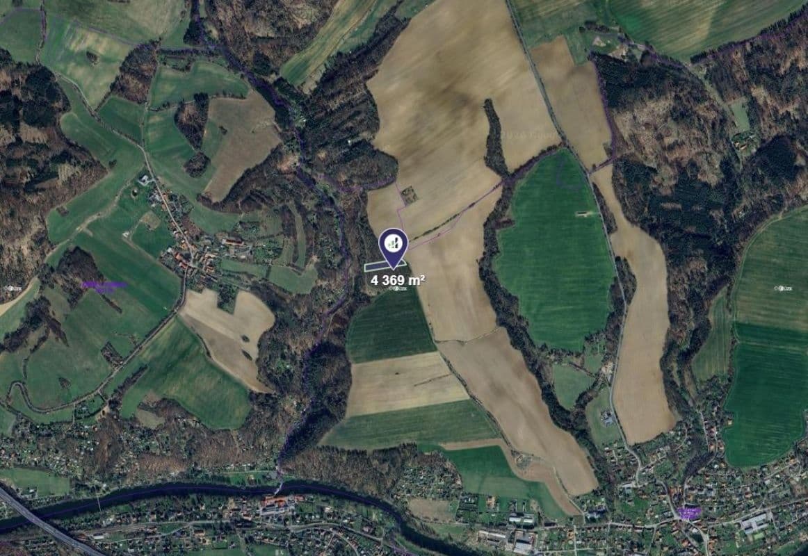 Prodej pozemku 4.369 m², Chocerady, Středočeský kraj Prodej pozemku 4.369 m², Chocerady, Středočeský kraj