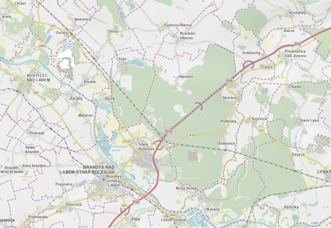 Prodej pozemku 8.761 m², Hlavenec, Středočeský kraj Prodej pozemku 8.761 m², Hlavenec, Středočeský kraj