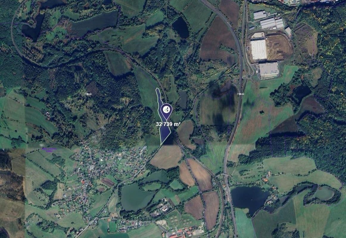 Prodej pozemku 32.739 m², Hájek, Karlovarský kraj Prodej pozemku 32.739 m², Hájek, Karlovarský kraj