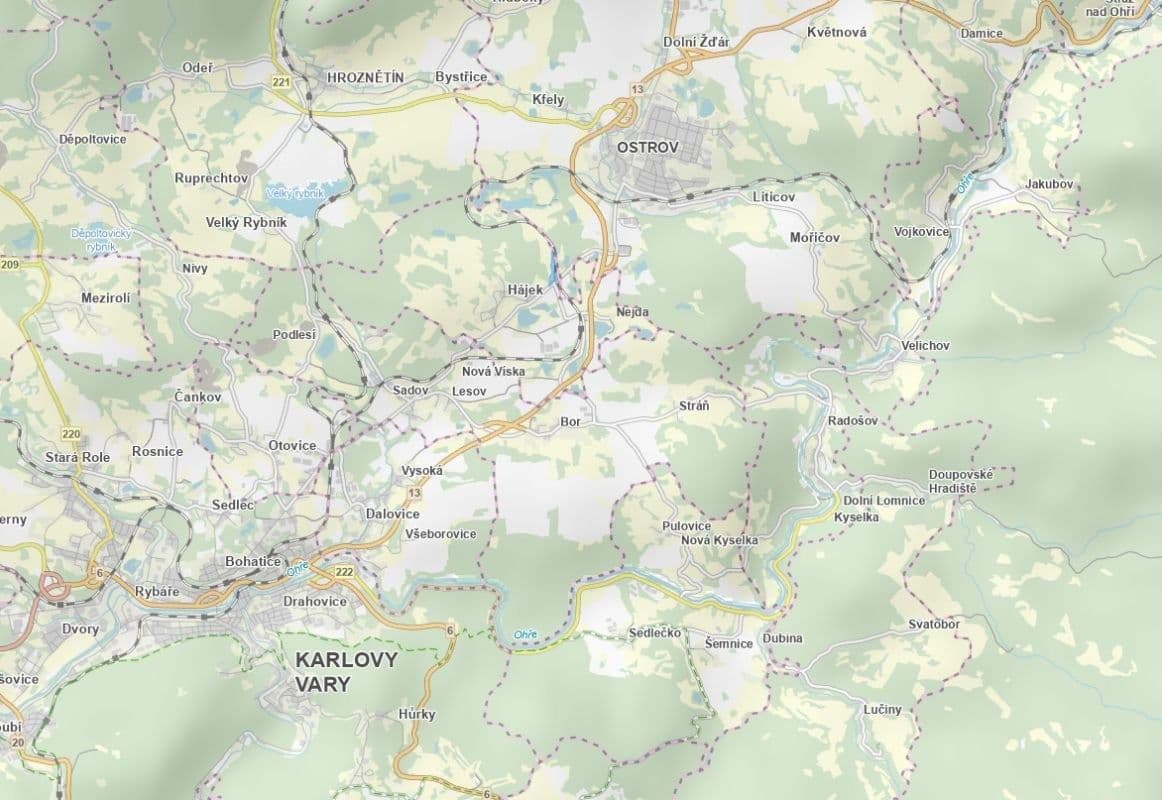 Prodej pozemku 32.739 m², Hájek, Karlovarský kraj Prodej pozemku 32.739 m², Hájek, Karlovarský kraj