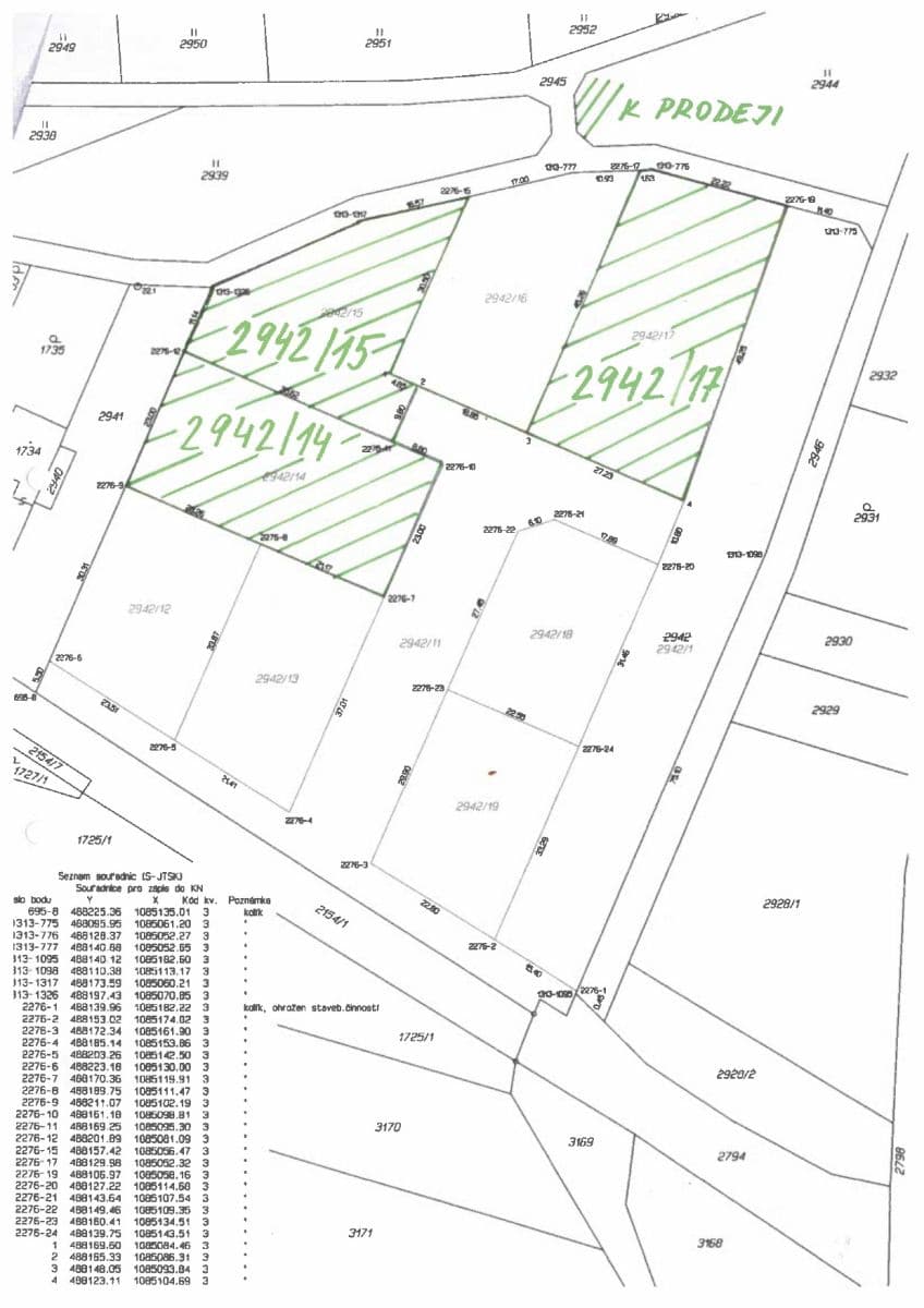 Prodej pozemku 1.204 m², Štěpánkovice, Moravskoslezský kraj Prodej pozemku 1.204 m², Štěpánkovice, Moravskoslezský kraj
