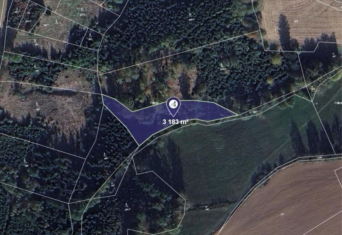 Prodej pozemku 3.183 m², Zbizuby, Středočeský kraj Prodej pozemku 3.183 m², Zbizuby, Středočeský kraj