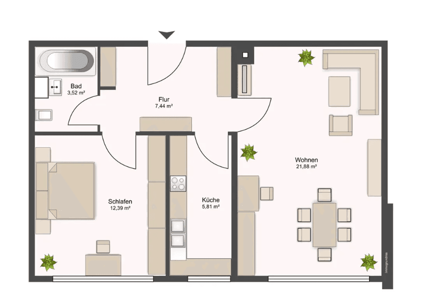 Prodej bytu 2+1 51 m², Weißenseestr., München, Bavorsko Prodej bytu 2+1 51 m², Weißenseestr., München, Bavorsko