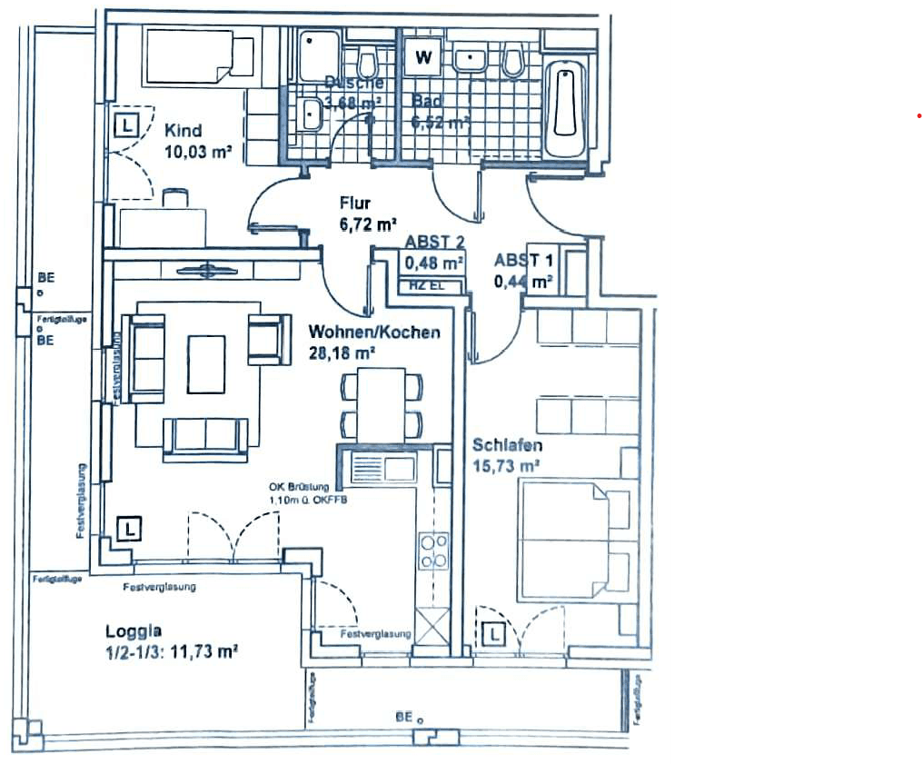 Pronájem bytu 3+1 83 m², München, Bavorsko Pronájem bytu 3+1 83 m², München, Bavorsko