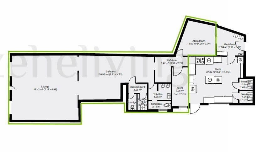 Pronájem nebytového prostoru 116 m², Neustadt an der Weinstraße, Porýní-Falc Pronájem nebytového prostoru 116 m², Neustadt an der Weinstraße, Porýní-Falc