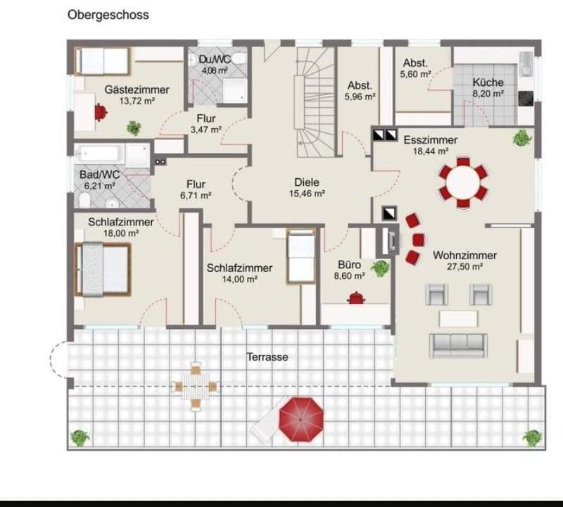 Pronájem bytu 5+kk 150 m², Jurablick 4, Rickenbach, Bádensko-Württembersko Pronájem bytu 5+kk 150 m², Jurablick 4, Rickenbach, Bádensko-Württembersko