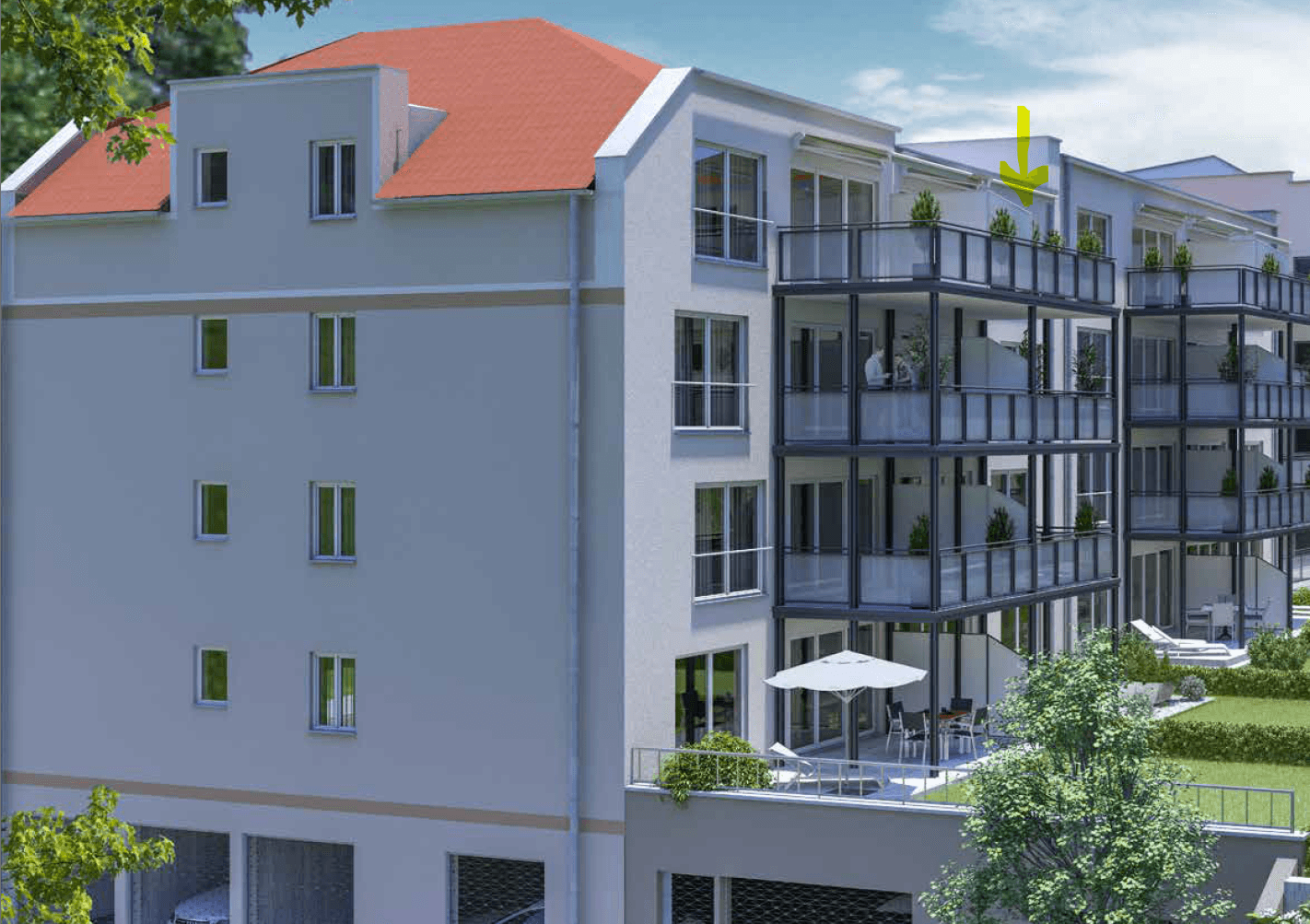 Pronájem bytu 3+1 77 m², Langbeinstraße 1-3, Radeberg, Sasko Pronájem bytu 3+1 77 m², Langbeinstraße 1-3, Radeberg, Sasko