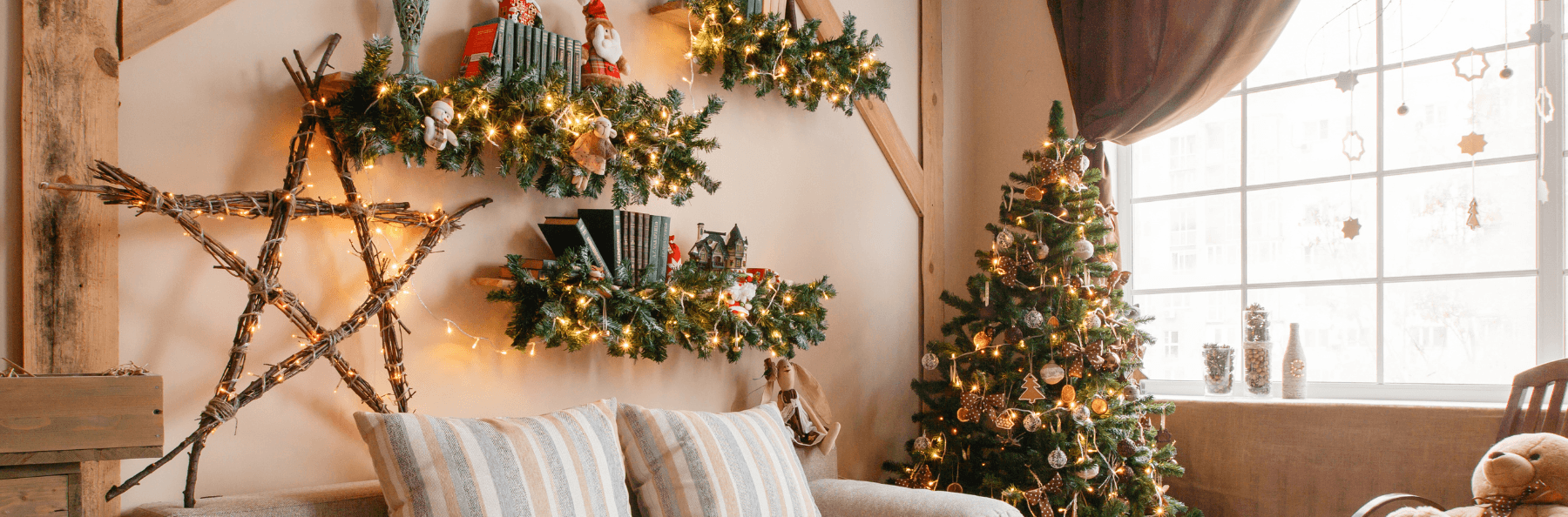 7 tipů, jak na vánoční výzdobu domova