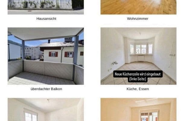 Pronájem bytu 3+1 82 m², Wörgl Pronájem bytu 3+1 82 m², Wörgl