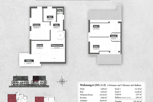 Prodej bytu 4+1 102 m², Mering, Bavorsko Prodej bytu 4+1 102 m², Mering, Bavorsko