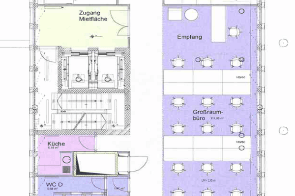 Pronájem kanceláře 402 m², Erika-Mann-Str. 53, München, Bavorsko Pronájem kanceláře 402 m², Erika-Mann-Str. 53, München, Bavorsko