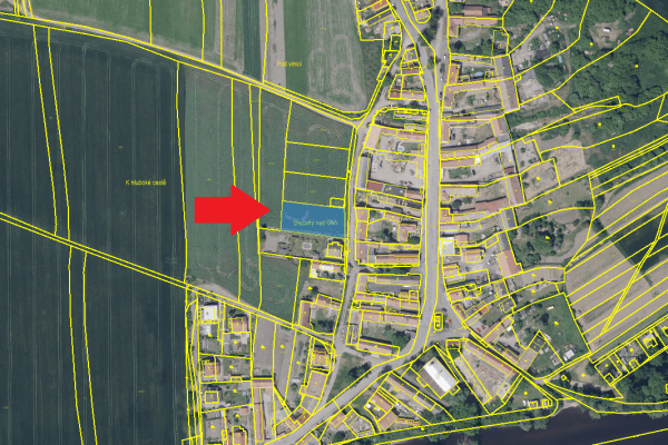 Prodej pozemku 1.198 m², Budyně nad Ohří Prodej pozemku 1.198 m², Budyně nad Ohří