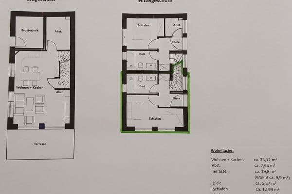 Pronájem bytu 2+1 75 m², Hamburg, Hamburg Pronájem bytu 2+1 75 m², Hamburg, Hamburg
