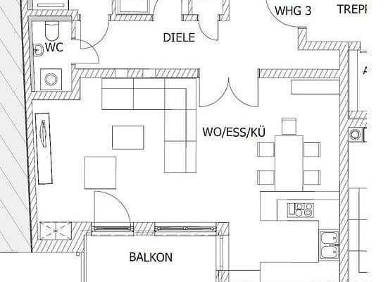 Pronájem bytu 3+1 104 m², Lange Str. 99, Fürth Pronájem bytu 3+1 104 m², Lange Str. 99, Fürth