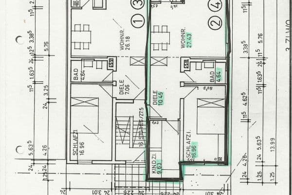 Prodej bytu 3+1 76 m², Dossenheim Prodej bytu 3+1 76 m², Dossenheim