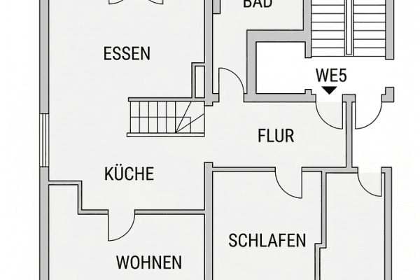 Pronájem bytu 3+1 90 m², Christophstraße 18-20, Essen Pronájem bytu 3+1 90 m², Christophstraße 18-20, Essen