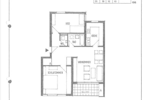Prodej bytu 3+1 77 m², Fellbach-Schmiden Prodej bytu 3+1 77 m², Fellbach-Schmiden