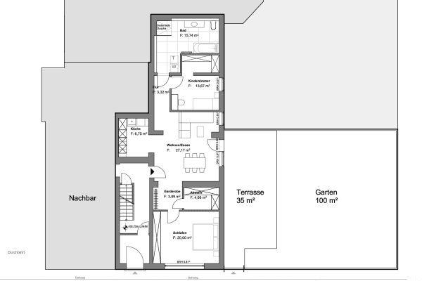 Pronájem bytu 3+1 112 m², Köln Pronájem bytu 3+1 112 m², Köln