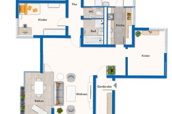 Prodej bytu 5+kk 124 m², Kastenackerweg 10, Esslingen Prodej bytu 5+kk 124 m², Kastenackerweg 10, Esslingen