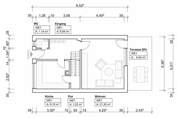 Prodej domu 110 m², pozemek 174 m², Veldener Str. 116, München, Bavorsko Prodej domu 110 m², pozemek 174 m², Veldener Str. 116, München, Bavorsko