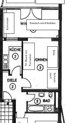 Pronájem bytu 2+1 70 m², Mainz Pronájem bytu 2+1 70 m², Mainz